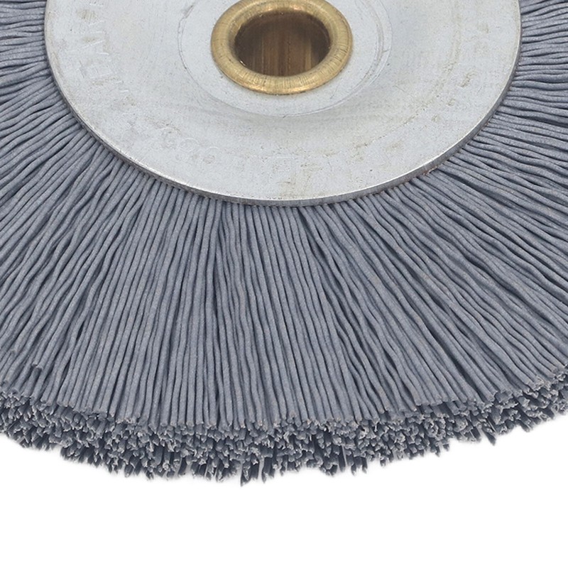 Key Machine Deburring Brush 120mm OD 10mm ID 15mm Thick
