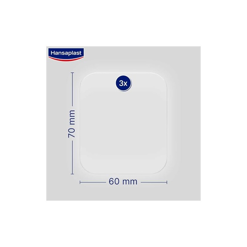Hansaplast Second Skin Protection Large for Larger Everyday Wounds Ultra