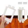 10 Pcs BE1 Electrical Outlet Box Extenders with 20PCS Screws,