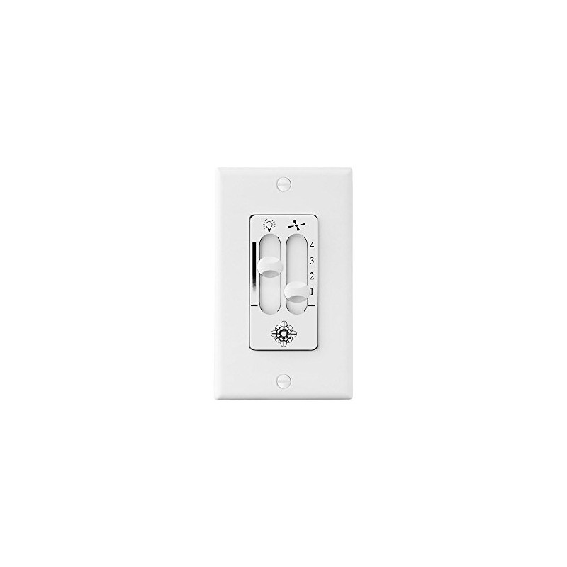 Monte Carlo ESSWC-6-WH Transitional Wall Control in White Finish, See