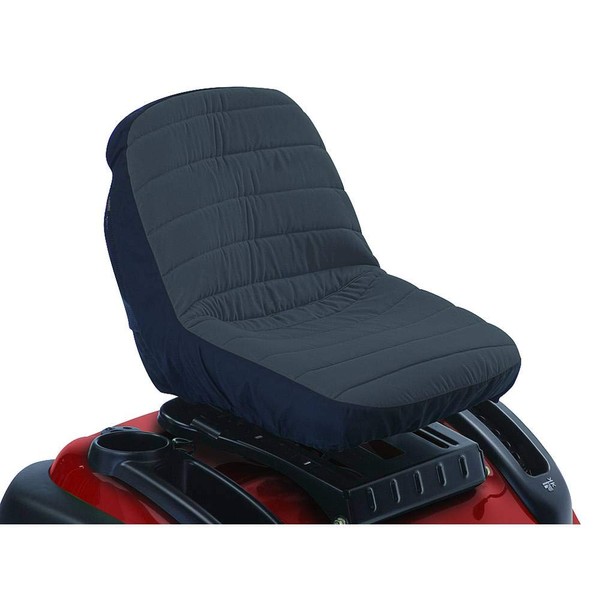 Classic Accessories 12314: Classic Deluxe Tractor Seat Cover Black -Sm