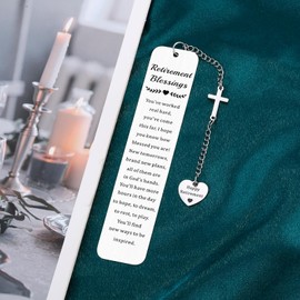 Retirement Gift for Woman Men, Teacher Retirement Gifts for Women Men Coworker Nurse Boss Dad Mom Grandma Grandpa Happy Retirement Bookmark Gift Ideas, Cool Thoughtful Unique Retired Gifts for Women
