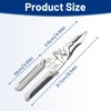Multifunctional Wire Stripper - Professional Cable Stripper Crimper Cutter Pliers,