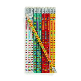 Fun Express Blessings ON Your Birthday Pencil - Stationery - 24 Pieces