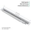 LONTAN 1 Pair Undermount Soft Close Drawer Slides 9 Inch