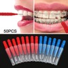 Interdental Brush,50Pcs 2.5mm,3mmToothpick Tooth Flossing Head Oral Dental Hygiene Brush,