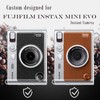 Rieibi Kameratasche für instax Mini EVO – Crystal PVC Schutzhülle