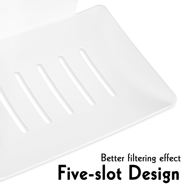 2 Pack Soap Dishes for Bathroom, Bar Soap Holder with