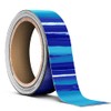 VViViD Blue Mirror Chrome Air-Release Adhesive Vinyl Pinstripe Tape Roll