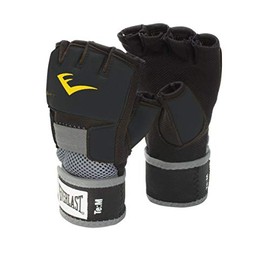 Everlast Evergel Hand Wraps Gloves, Black