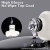 Vishine Esmalte de uñas de larga duración, base + top