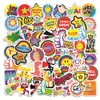 50Pcs School Reward Theme Waterproof Vinyl Stickers - Suitable for
