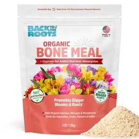 Back to the Roots 100% Organic Bone Meal | Made in The USA | Premium Nutrition for Indoor and Outdoor Plants
