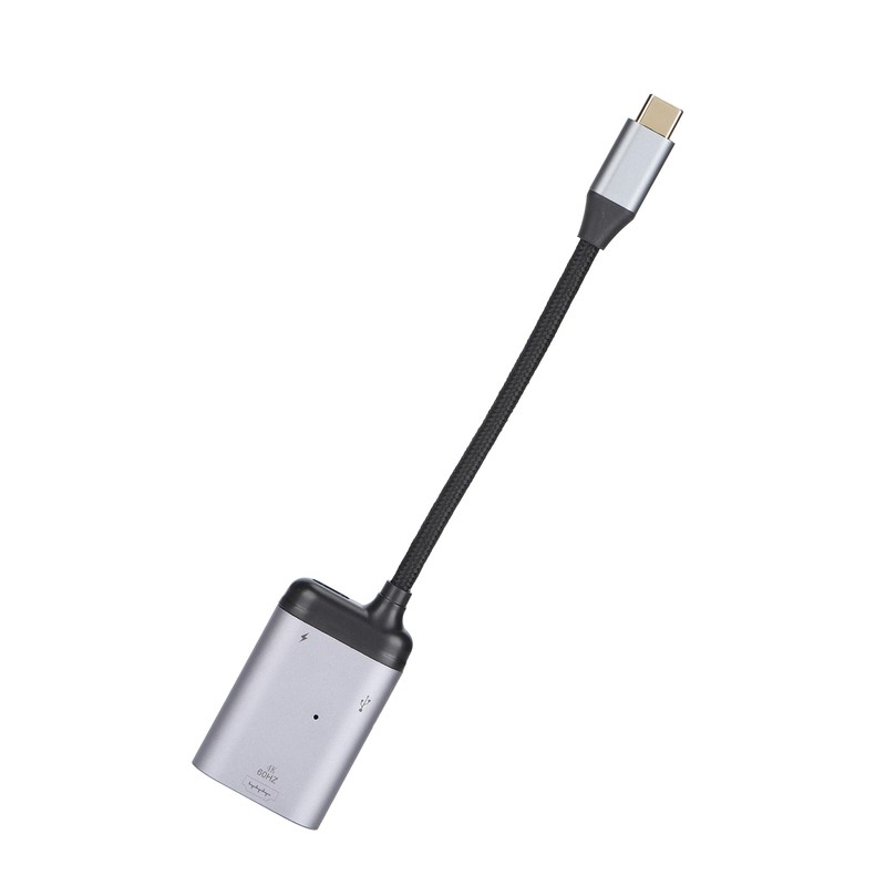 TypeC to HD Multimedia Interface PD/Data Male Short Cable 3