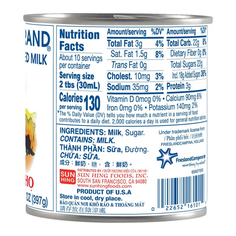 Longevity Sweetened Condensed Milk, 14-Ounce (Pack of 4)