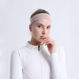 Unisex Sports Headband: Sweat-Absorbing Stretch for Football, Yoga, Running, Fitness & Outdoor Activities Size/Black 15ea