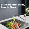 Potato Peeler, Stainless Steel Rotary Vegetable Peeler for Kitchen Fruits