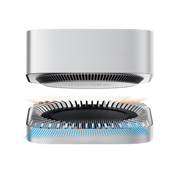 Mac mini M4/M4 Pro Dock (2024) - Aluminium Stand mit