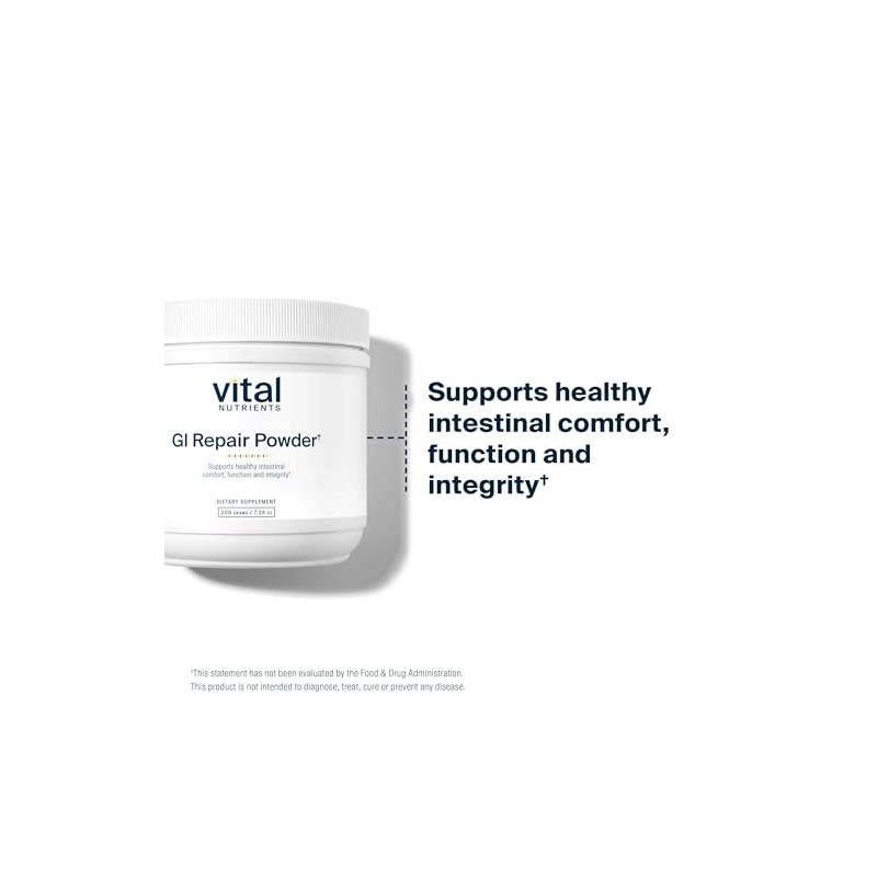 Vital Nutrients – Polvo de reparación GI – promueve la