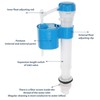 UKCOCO Toilet Fill Valve, Toilet Tank Parts Toilet Fill Valve