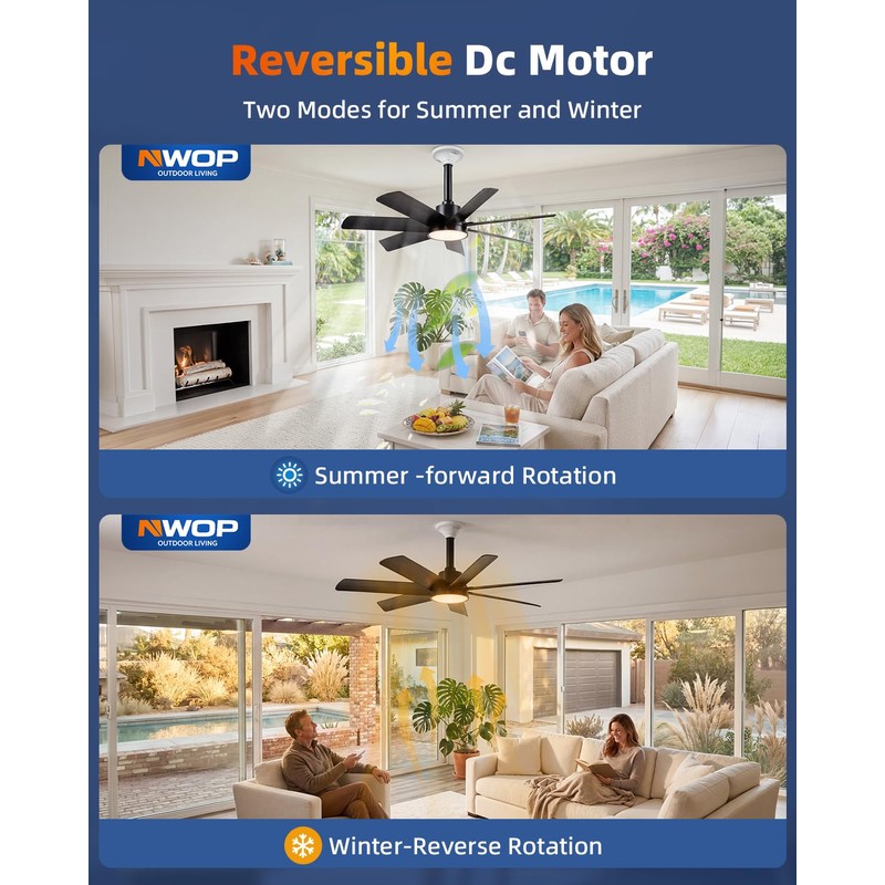 28 Inch Socket Fan Light with Remote Control, Screw in