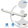 tecuro Extra Long Double Sink Drain Connector