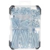 TIMCO Countersunk Silver Woodscrews Mixed Tray - 340pcs
