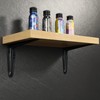 Sayayo London Style Shelf Bracket, Shelf Support Corner Brace Angle