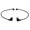 CERRXIAN 9Inch Mini USB Cable Combo Mini USB Right Angle