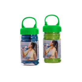 Muxel 2 Cool Down Towels, Cooling Towels, Against Sweat, Sports Towel, Fitness Towel