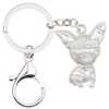 DOWAY Enamel Sweet Chihuahua Dog Animal Keychain Keyring Bag and