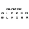 3Pcs 2019-2023 Blazer Front Door Tailgate Liftgate Emblem Nameplate Letters