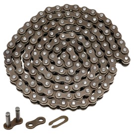 HIAORS 25H Chain 132L with Connecting Master Link for Razor MX500 and MX650 Gas Electric Scooters Mini Bikes Mini Pocket Bikes