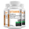 Vitamin A 10 000 IU premium non-GMO formula supports healthy vision, immune system, growth, development and reproductive function, 3 units, 60 servings / 비타민 A 10 000 IU 프리미엄 non-GMO 포뮬러로 건강한 시력 면역체계 성장발달 생식기능 지원, 3개, 60회분