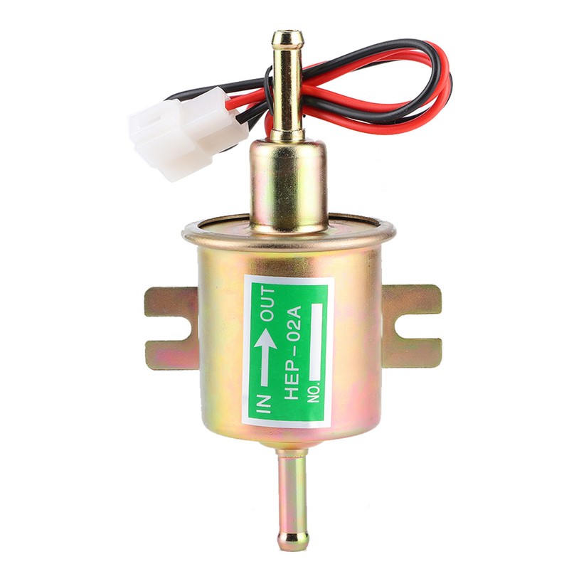 12V 3‑6 PSI Inline Gas Diesel Electric Fuel Pump Low