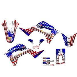 2019-2022 CRF 110 Merica USA Senge Graphics Base Kit Compatible with Honda