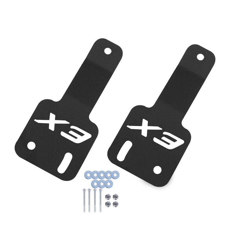 MoGerTor 50 inch Light Bar Brackets for Can-am X3, Adjustable