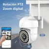 2 unidades Cámara de Seguridad Dheot GQ26 Exterior Wifi Hd