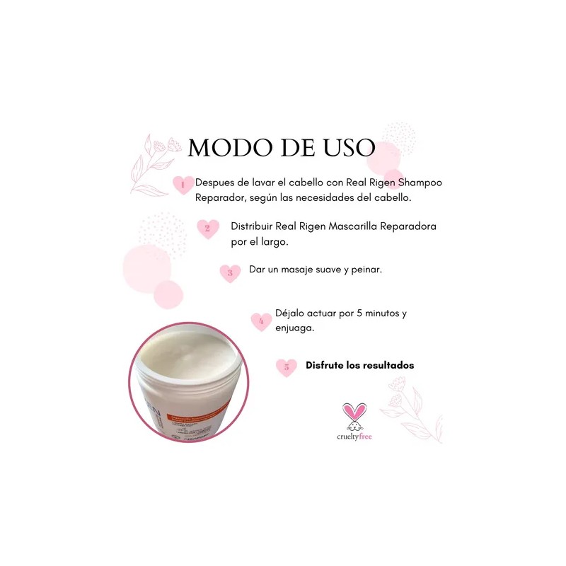Mascarilla Real Rigen Acondicionadora Reparadora 1k Alfaparf
