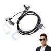1Pc Radio Earpiece Detachable And Replaceable Easy To Use Walkie