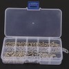 360pcs M2.5 Cross Stainless Steel Screw Bolt Nut Washer Assortment