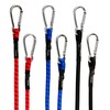 PRETEX 6 Expanders with Carabiner Hooks, 3 Different Lengths and