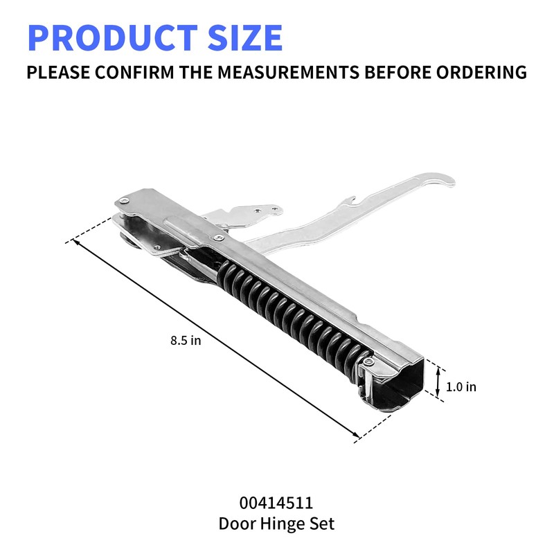 2 Pack 00414511 414511 Door Hinge Set Compatible with Thermador