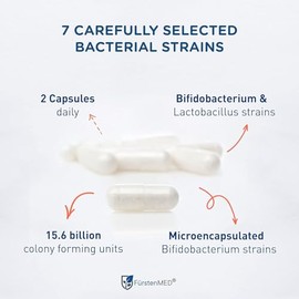 FürstenMED-  Suplemento probiótico Bifidoflor HIT Lactobacillus Salivarius, Gasseri, Rhamnosus y 4 Bifidobac                                          