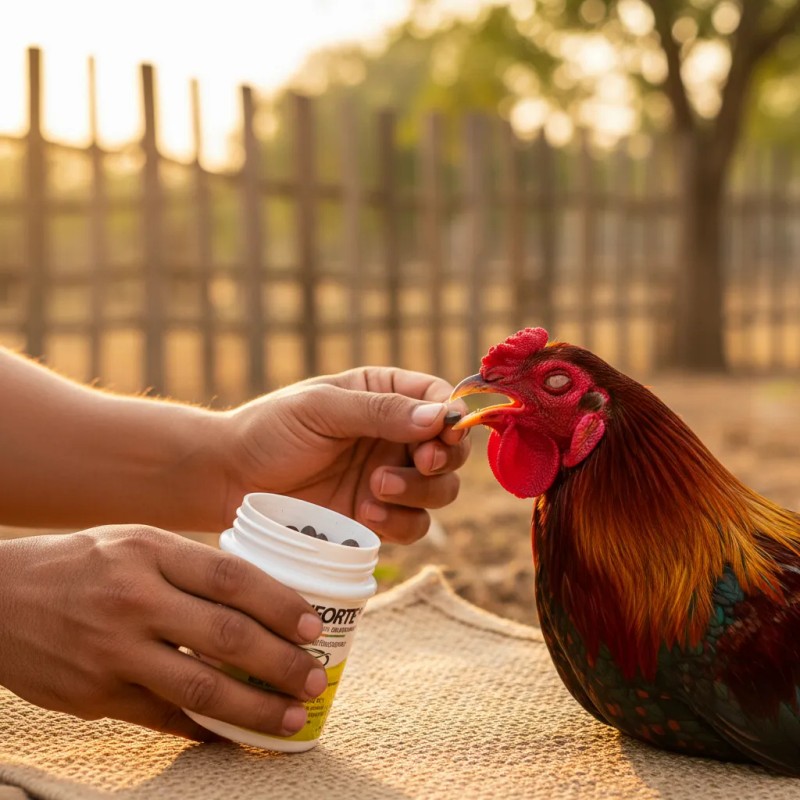 Galliforte Vitaminico Para Gallos 100 Tabletas