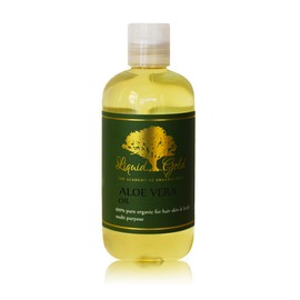 Liquid Gold Inc - 8 oz - Premium Aloe Vera Oil - 100% Pure Natural Organic Skin Hair Body Care