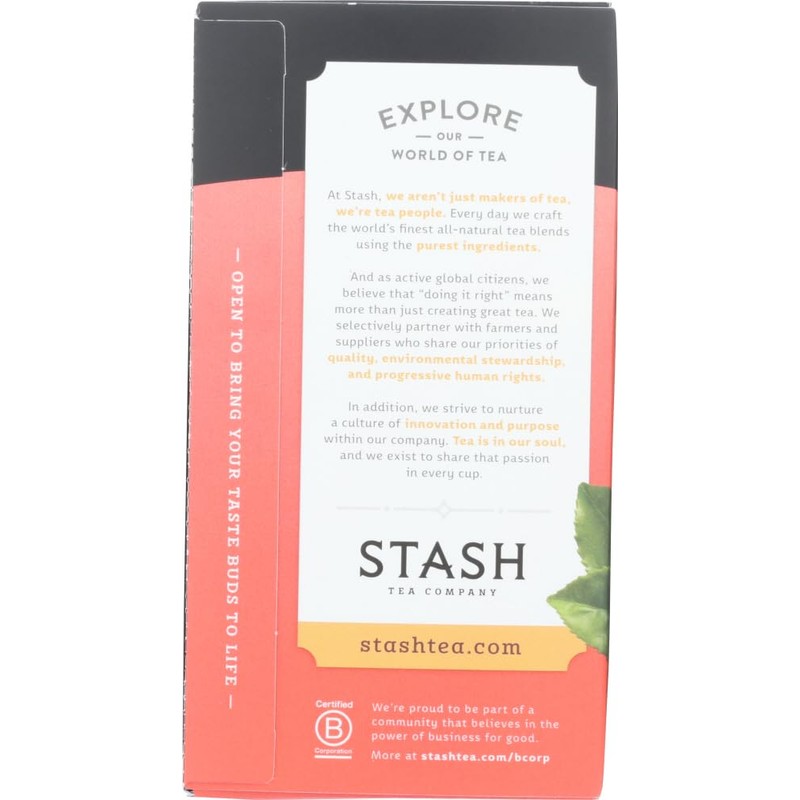 Stash Tea Peach Tea, 20 ct, 2 pk