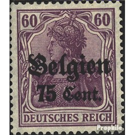 Prophila Collection Dt. Landespost in Belgien 21 postfrisch ** MNH 1916 Germania (Briefmarken für Sammler)