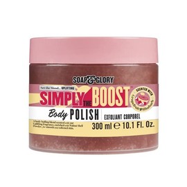 Soap & Glory Exfoliante Corporal Simply The Boost - Suavizante Y Exfoliante - Exfoliante Corporal Con Vitamina B5, Vitamina C Y Vitamina E (300 Ml)