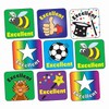 560 Mixed Square Excellent Motivational Childrens Pupils School Teachers Praise